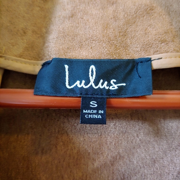 Lulus Vegan Suede Moto Jacket - Picture 6 of 6